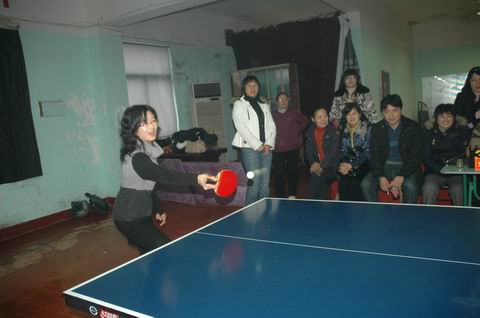集团公司工会举办第四届乒乓球赛
